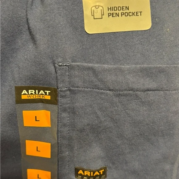 Ariat Men's Rebar Workman T-Shirt Large - Picture 2 of 2